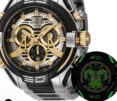 GOMEZ16EVO フライト付き Invicta S1 Rally Mammoth Glow In The Dark Swiss Ronda Z60 FE Men's