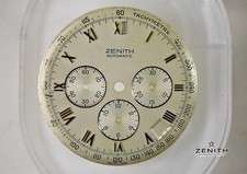 Zenith Chronograph Automatic vintage Dial originale per Cal.400, anni '90