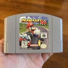Mario Kart 64 Cartridge Nintendo 64 N64, 1997, Authentic, Tested