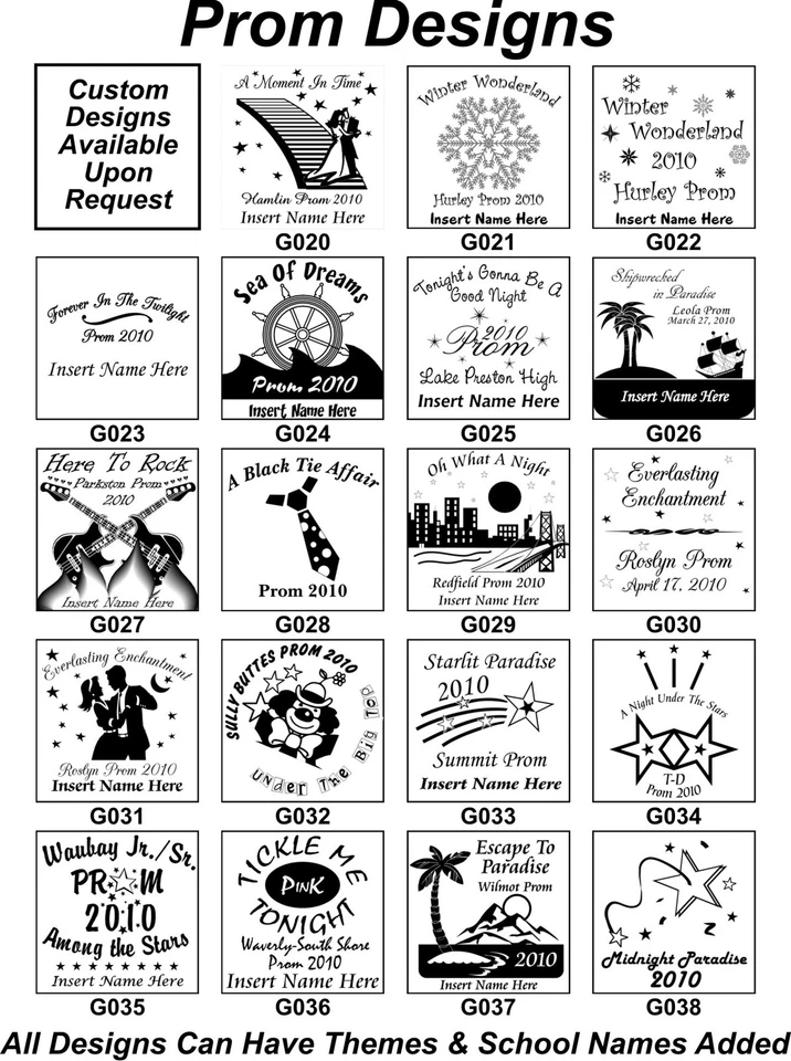 24 vasos de barril grabados de graduación de 16 oz diseñados a medida para bailes formales de secundaria Foto 4 de 4