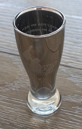 TOBY KEITH Shot Glass Oklahoma City "Whiskey For My Men..." Tall Glass - NEW - Afbeelding 7 van 15