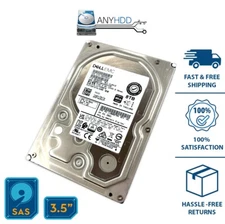 DELL EMC Enterprise Class 8TB 3.5" SAS 7.2K 12Gbps HD Hard Drive HUS728T8TAL4200