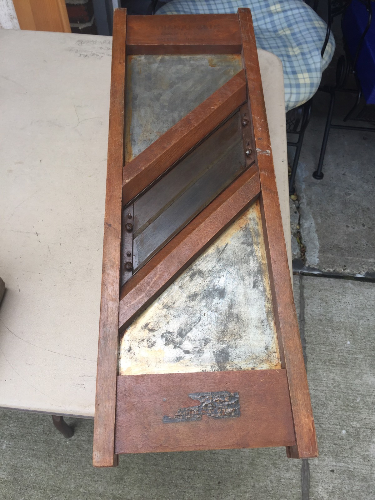 Vintage Indianapolis Kraut Cutter With Original Lid eBay