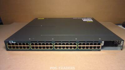 Cisco Catalyst WS-C3560X-48T-E V03 48X Gigabit ports standalone switch DUAL PSU
