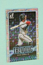 OZZIE ALBIES 2021 DONRUSS VECTOR TRENDING #TR4 ATLANTA BRAVES