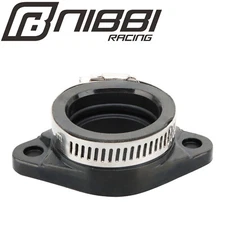 NIBBI 61mm Flange Bore Size Adapter Intake Manifold Boot For 24/26/28/30mm Carb 