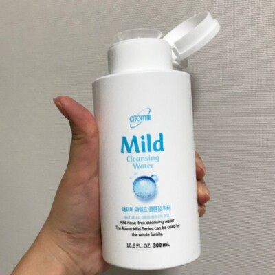 ATOMY Mildes Reinigungswasser 300 ml Make-up Reiniger Koreanische Kosmetik He...