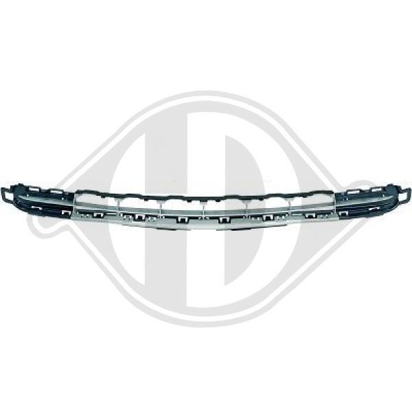 Diederichs LüFtungsgitter StoßFäNger Oben Vorne FüR Peugeot 207 Wa_ Wc_ 4226545-image
