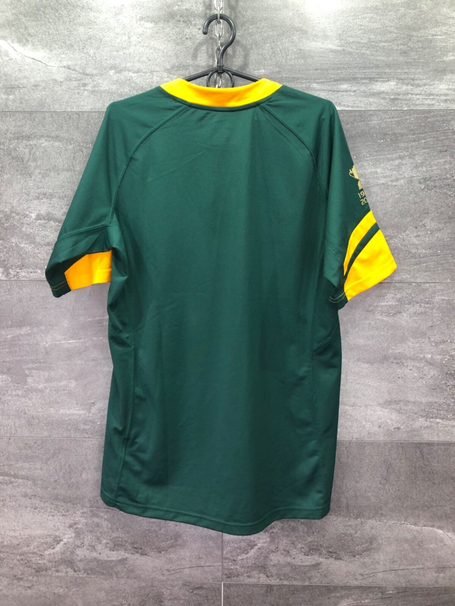 【レディース】Asics ラグビーシャツ 南アフリカ代表 2015 Asics South Africa Rugby World Cup 2015 Jersey Size L | eBay