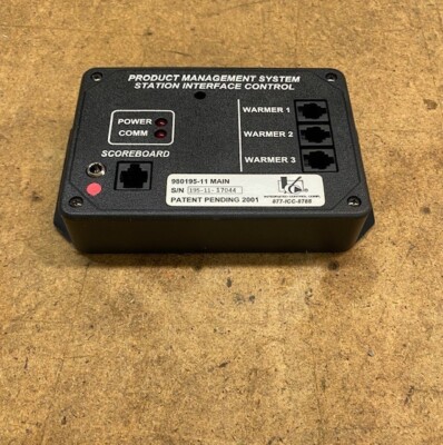 980195-11 Main , Duke Oven Product Management System Station Interface Control