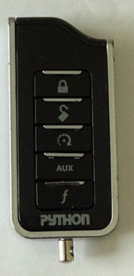 Python 1-Way Security Alarm Keyfob Transmitter 5B EZSDEI7652 Tested