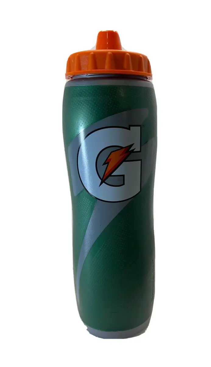 NEW Gatorade 32oz Gator-skin Bottle, Green, One Size