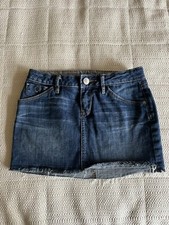 Gap Kids Denim Mini Skirt Adjustable Waist Size 10