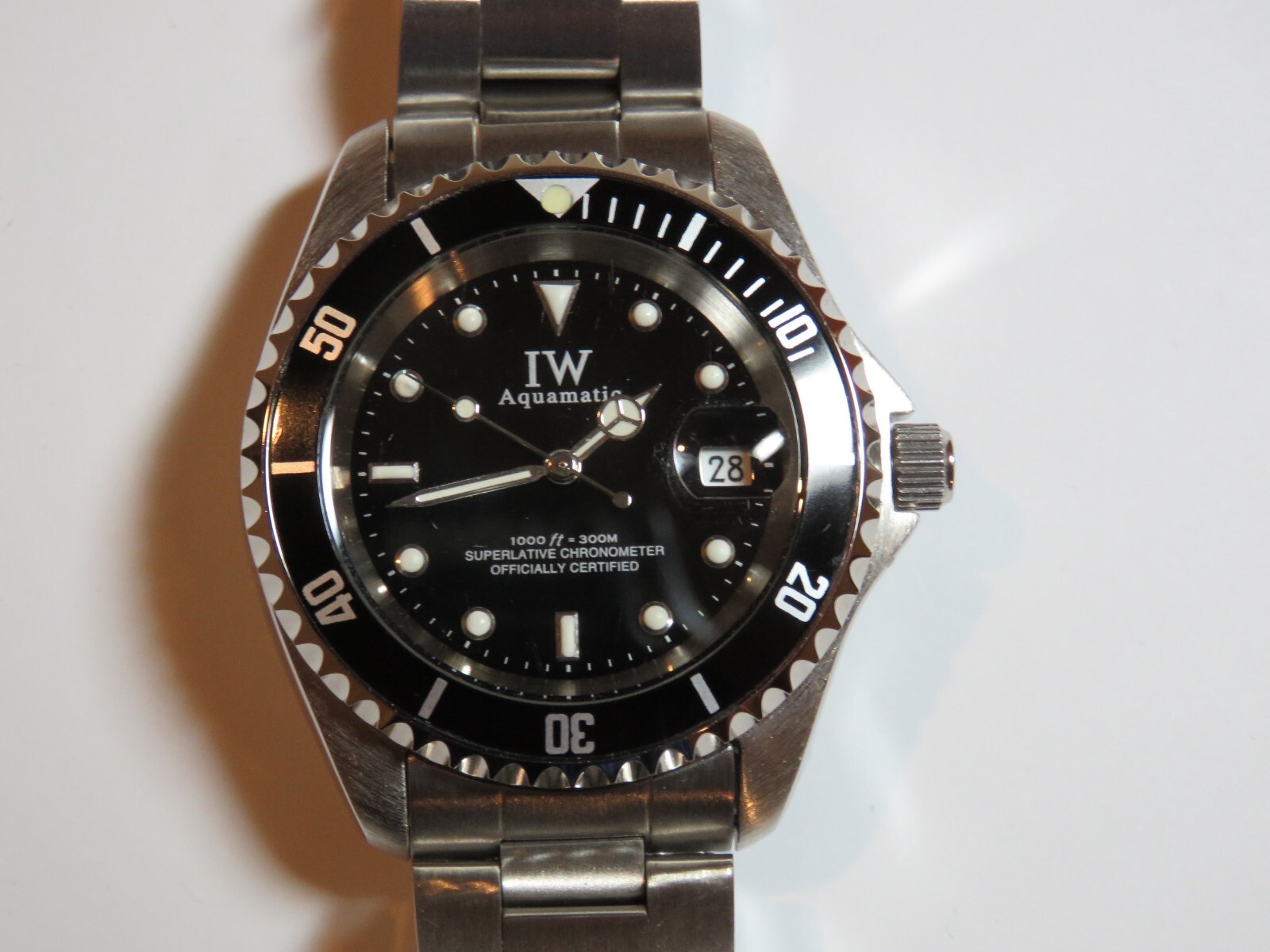IW Aquamatic Automatic Watch, Superlative Chronom… - image 2