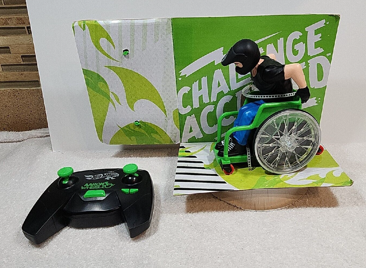 Hot Wheels スツールチェア　レア Hot Wheels RC Aaron Wheelz Wheelie chair, Wheelchair, Tested and