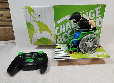 Hot Wheels RC Aaron Wheelz Wheelie chair, Wheelchair, Tested and