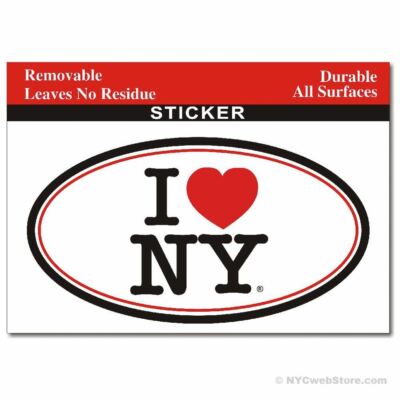 I Love NY Sticker