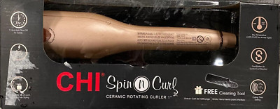 CHI Spin N Curl 1'' Rotating Curling Iron Special Edition, Rose Gold    SB23