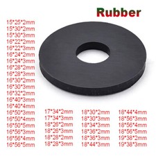 Nitrile Rubber Rubber Flat Round Ring Washer Seal Gaskets NBR Washers M15-M19