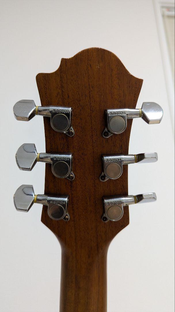 B.C. Rich BR-50S Acoustic Guitar Natural Used From Japan with Hard