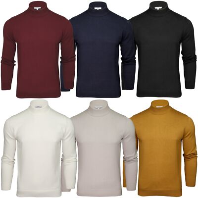 Xact Herren Turtleneck Pullover aus Baumwolle