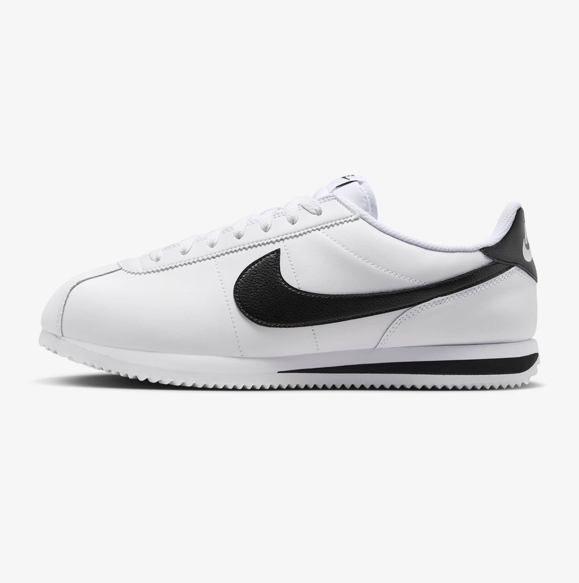 Nike Cortez ブラック/ホワイト 27cm Nike Cortez Leather White Black DM4044-105 sz 6.5 Men's = 8