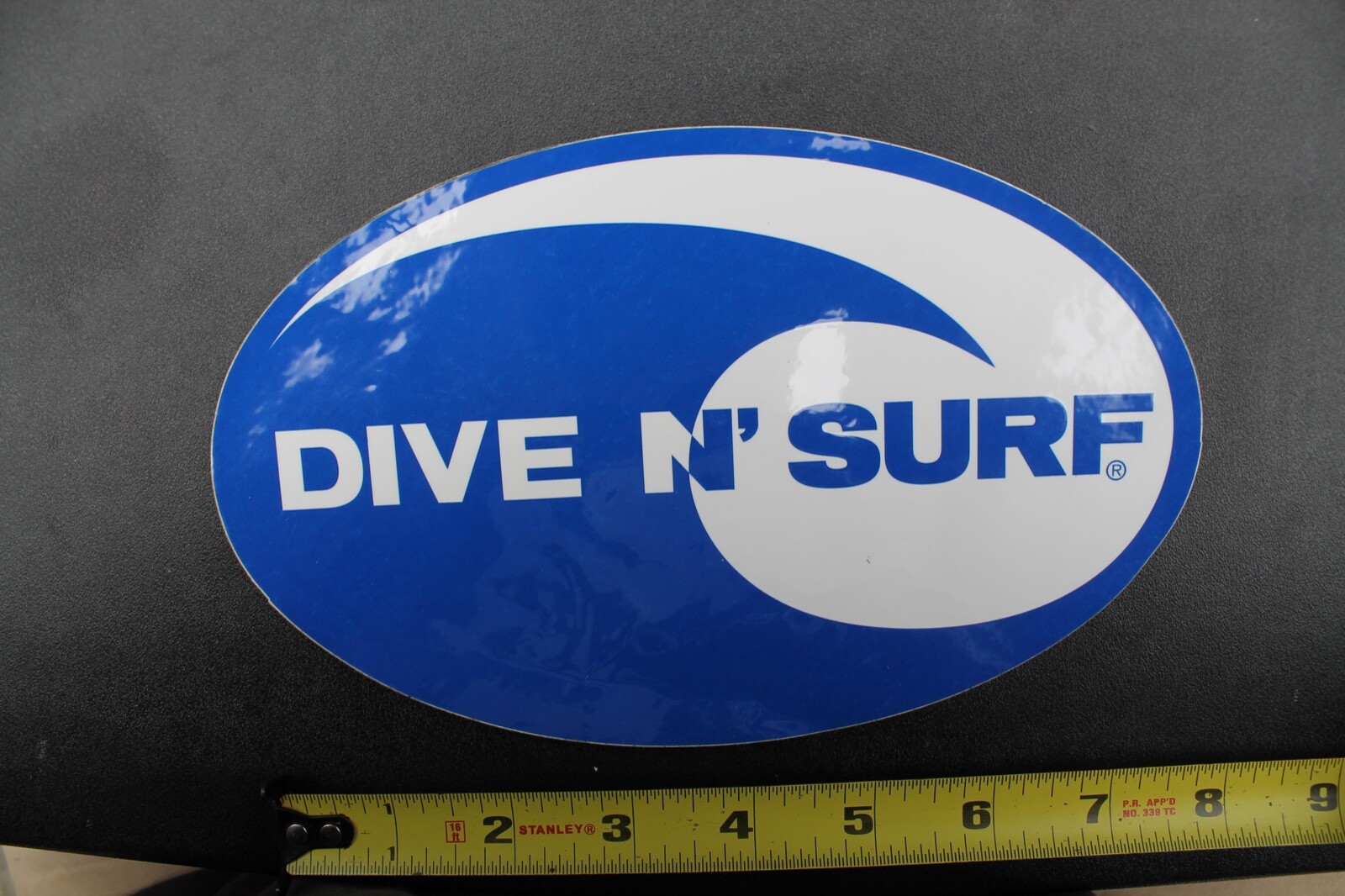 Dive N' Surf Surfboards Body Glove Blue White OG V40C Vintage Surfing STICKER eBay