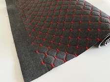 Grayred Diamond Stitch Embossed Fabric Lining Car Upholstery 165cmx100cm