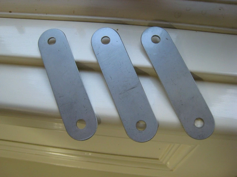 BMW R100 R90 R80 R75 R65 R60 R45 Guardabarros Soportes, Placas, Acero Inoxidable Foto 3 de 4