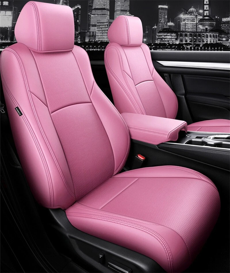 PARA HONDA CR-V MOTOPTES 2005-2024 FUNDA ASIENTO COCHE PERSONALIZADA CUERO DURADERO JUEGO COMPLETO Foto 3 de 4