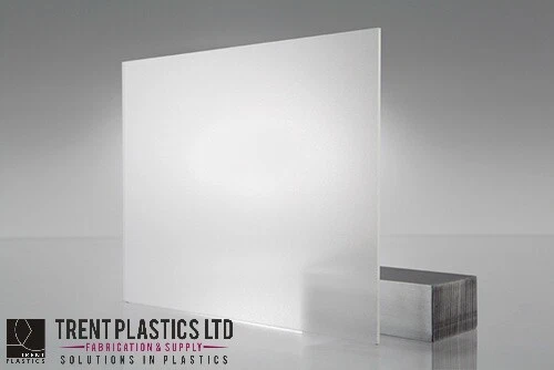 Frosted Acrylic Perspex Sheet Cut to Size Panel Plastic Matt Satin