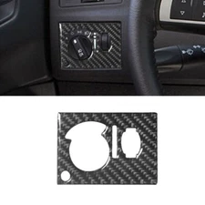 For Chrysler 300 300C Type B Carbon Fiber Interior Headlight Control Cover Trim