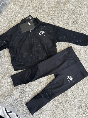 Nike Air Deluxe Velour Tracksuit Full Zip Jacket Sport Leggings