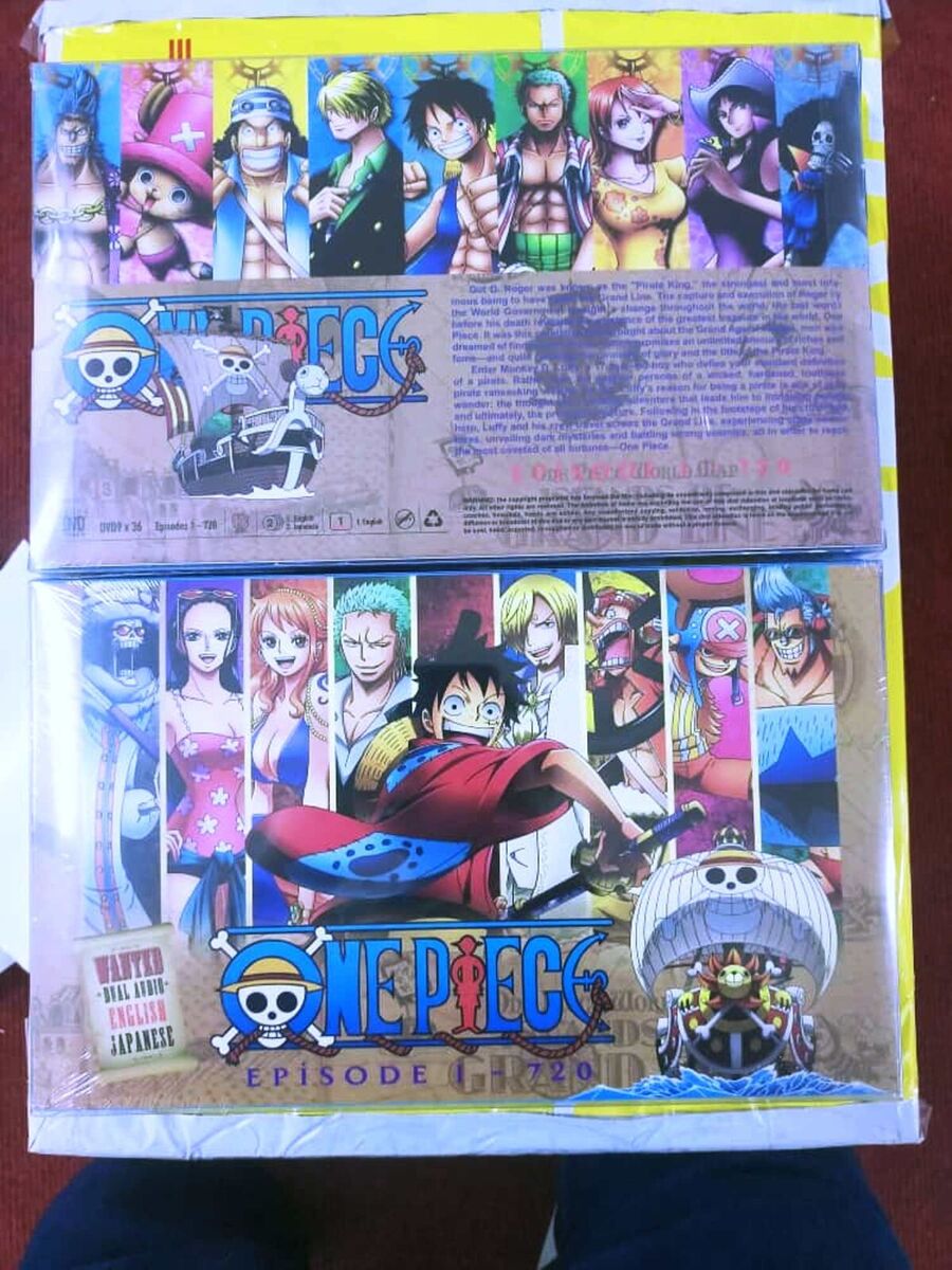 ONE PIECE (1-720) - ANIME TV SERIES DVD BOX SET (1-720 EPS) (ENGLISH DUBBED)