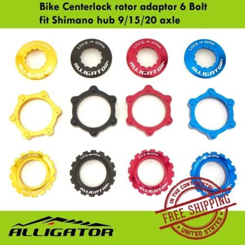 ALLIGATOR CROWN MTB Road Bike Disc Brake Rotor 180mm , Ti Gold | eBay