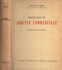 Manuale di Diritto Commerciale. . 1961. .