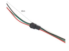 3 Pin JST SM Male And Female Connector 22AWG Wire for WS2812B WS2811 LED Strip