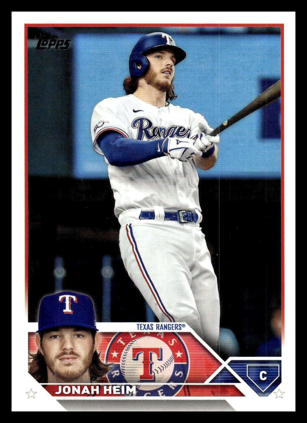 2023 Topps 141 Jonah Heim Texas Rangers Baseball NM eBay