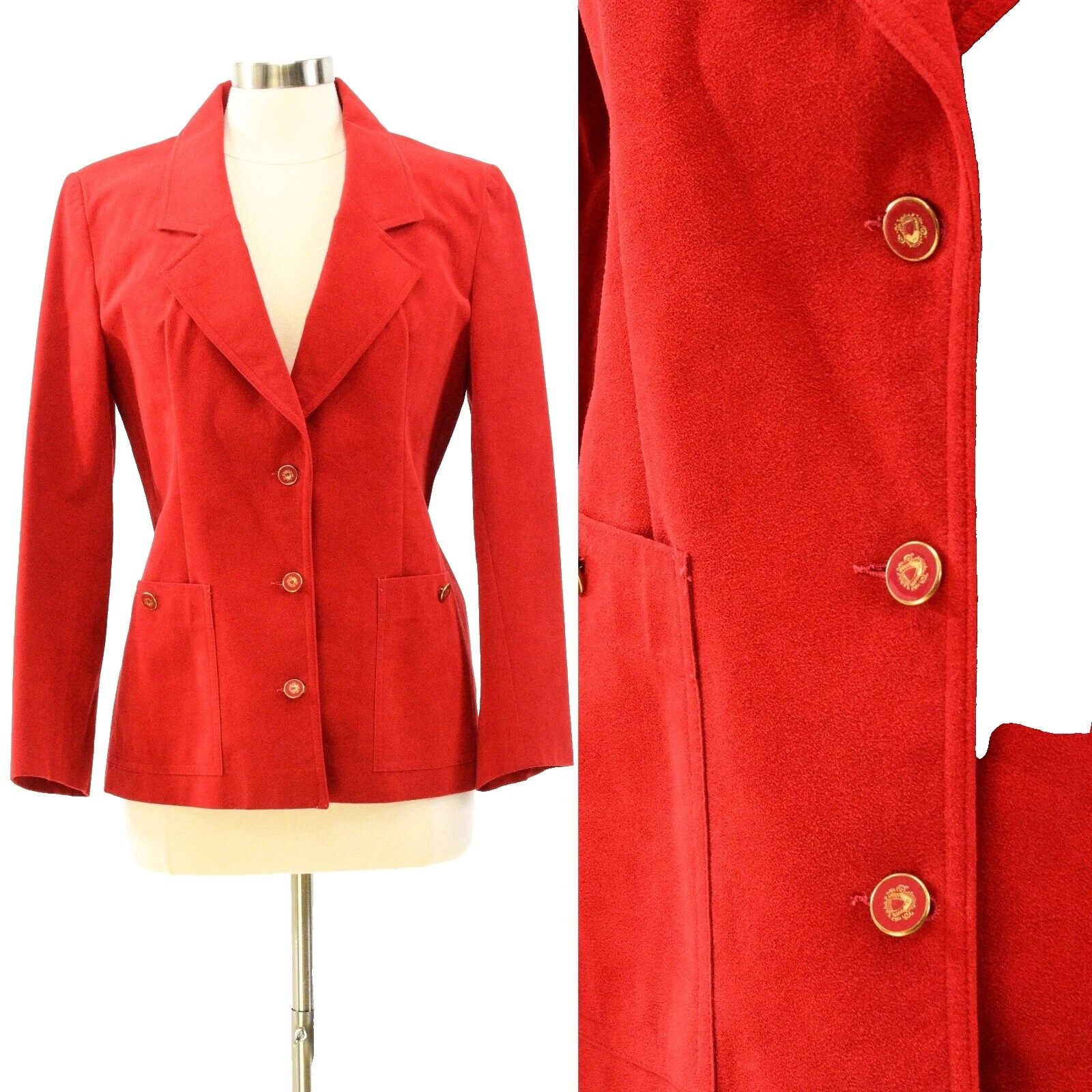 Suede ropa vintage 1970s a medida para De mujer