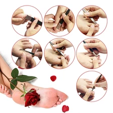 Pedicure Knife Set,  7Pcs Ingrown Toenail Blade Tool with Storage Bag