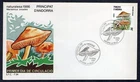FLORA LOCAL MUSHROOMS 1986 SPANISH ANDORRA FDC