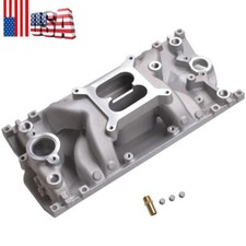 Dual Plane Vortec Intake Manifold For Chevy Small Block 5.0l305 5.7l350 Engine