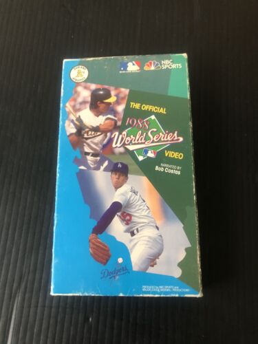 THE OFFICIAL MLB 1988 WORLD SERIES VIDEO VHS-LOS ANGELES DODGERS vs OAKLAND A's - Picture 1 of 5
