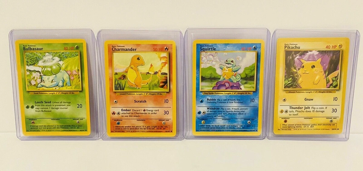 All 4 starter clearance pokemon