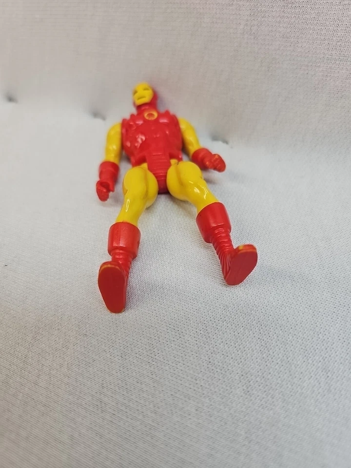 Figura de acción vintage 1984 Marvel Secret Wars Iron Man Mattel solamente Foto 3 de 4