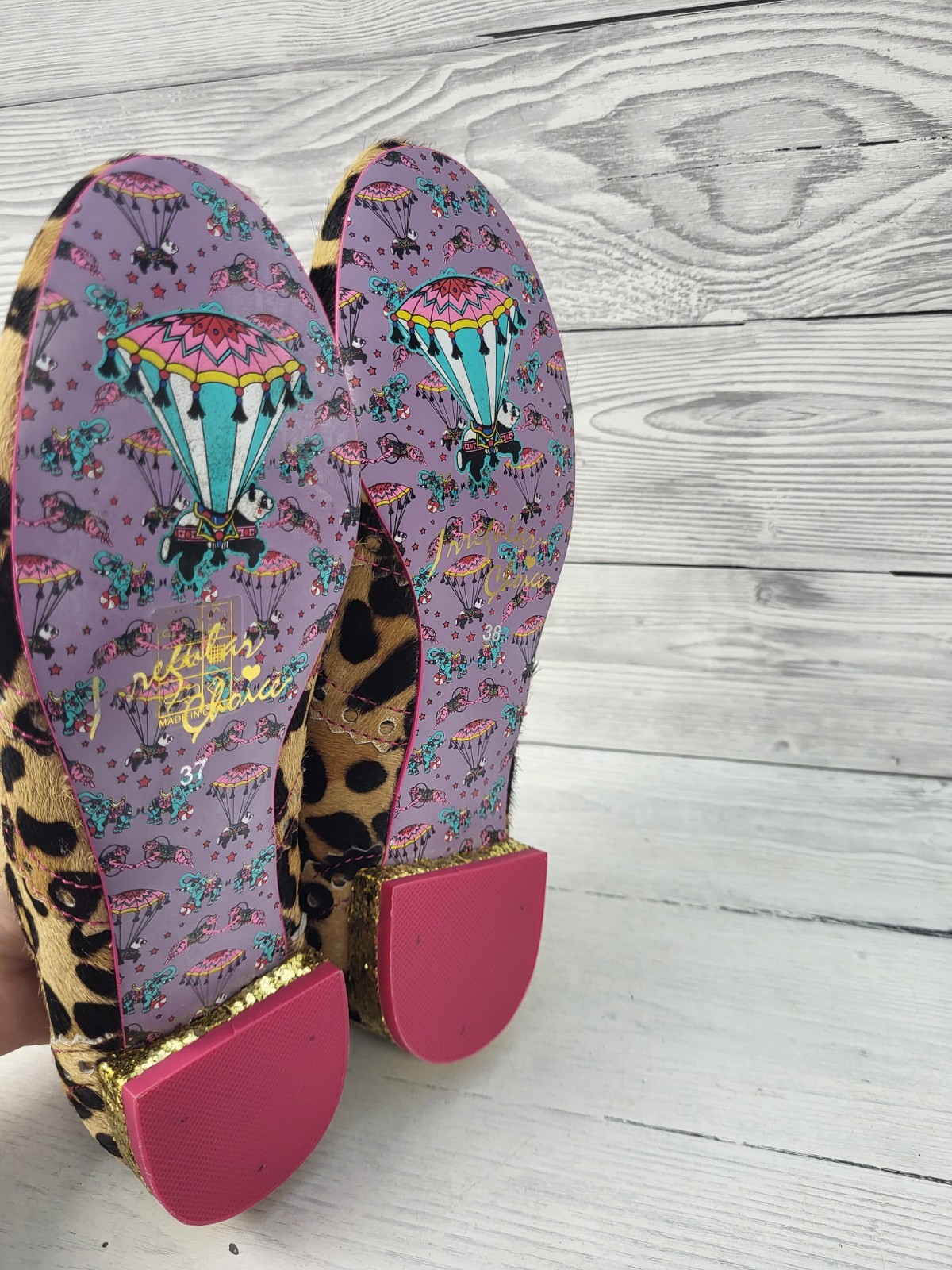 irregular choice Gravitational Pull Leopard Laceu… - image 13