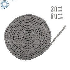 41 1/2" Pitch Roller Chain 20ft Length with 2 Master Connecting Link