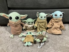 Lot Of 6 Grogu Mandolorian Star Wars Plush All Different