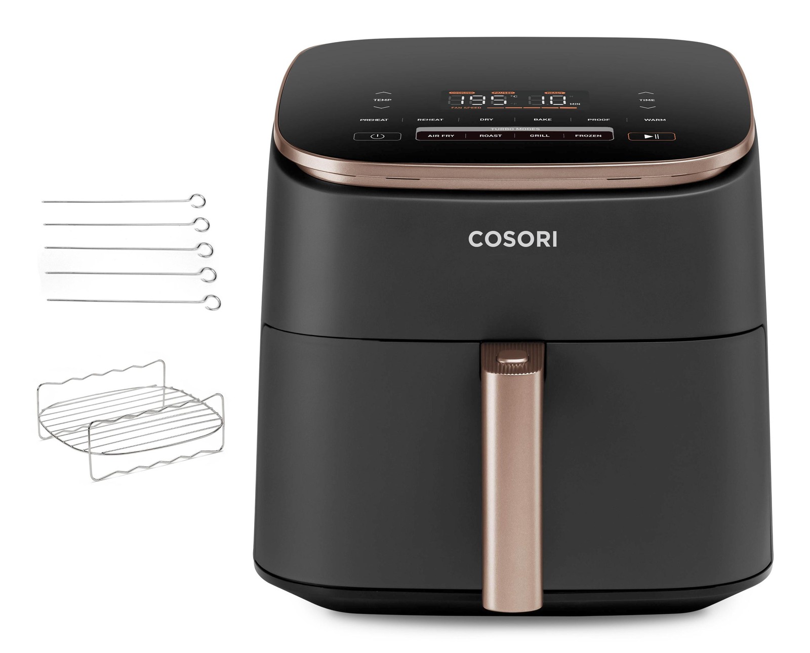 Cosori Turbo Blaze Chef Edition Single 6 L Stand-alone 1725 W Hot air fryer