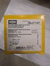 HUBBELL TWIST-LOCK PLUG HBL2711ST 30A  125/250VAC NEMA L14-30P 3P 4W GROUNDING
